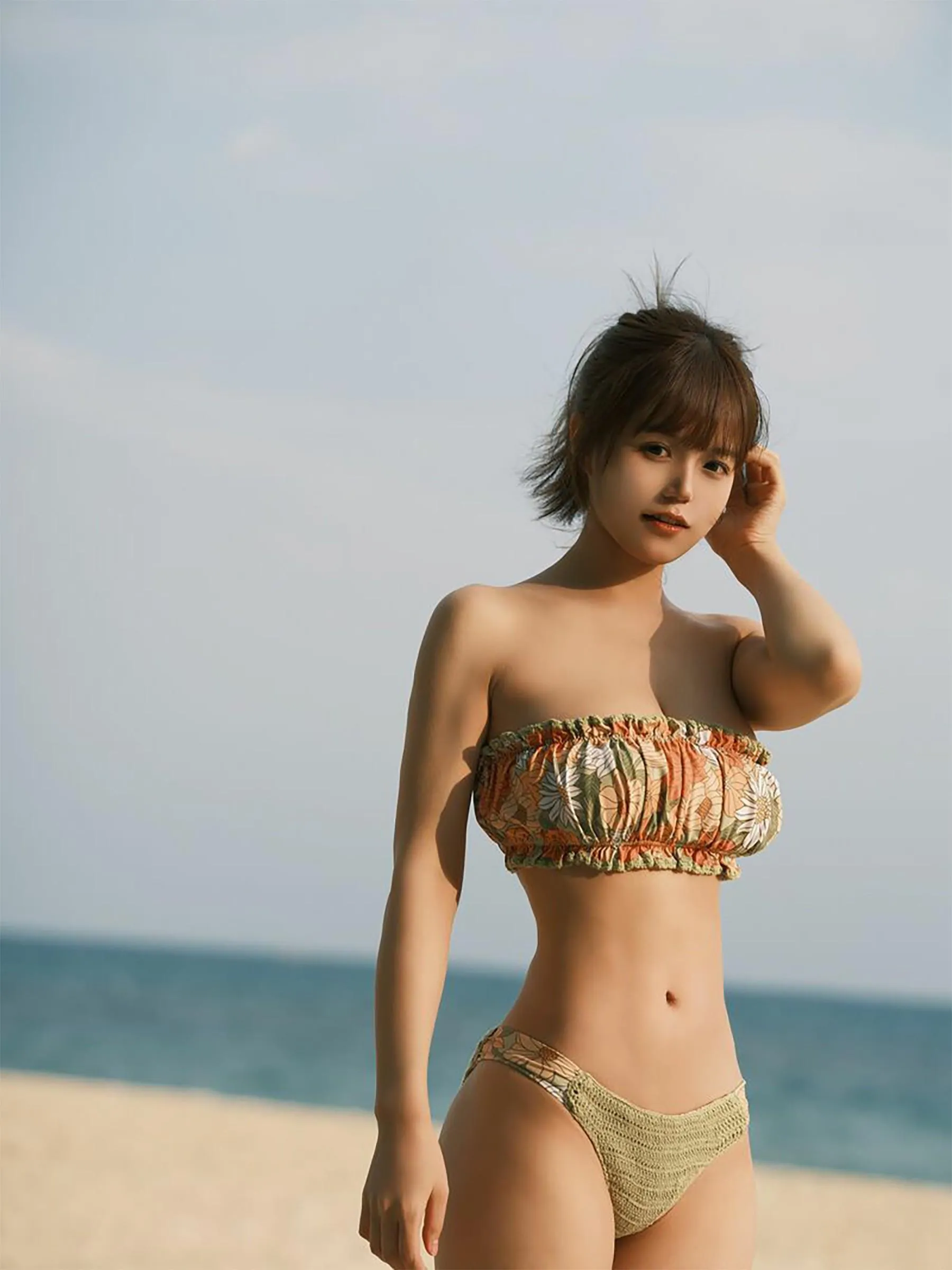 小仓千代w – NO.52 2023年08月会员合集-沙滩日落 26082023 upscaled [16P]插图2